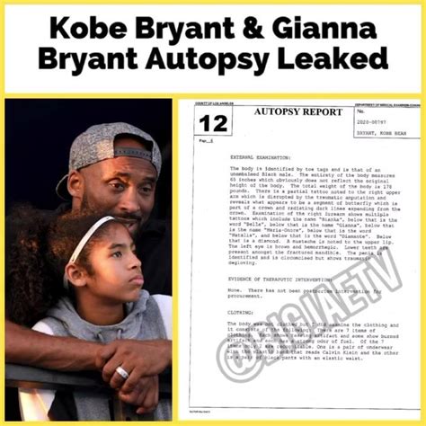 gigi.bryant autopsy|Gianna and Kobe Bryants Autopsy Report Released 4 Months。